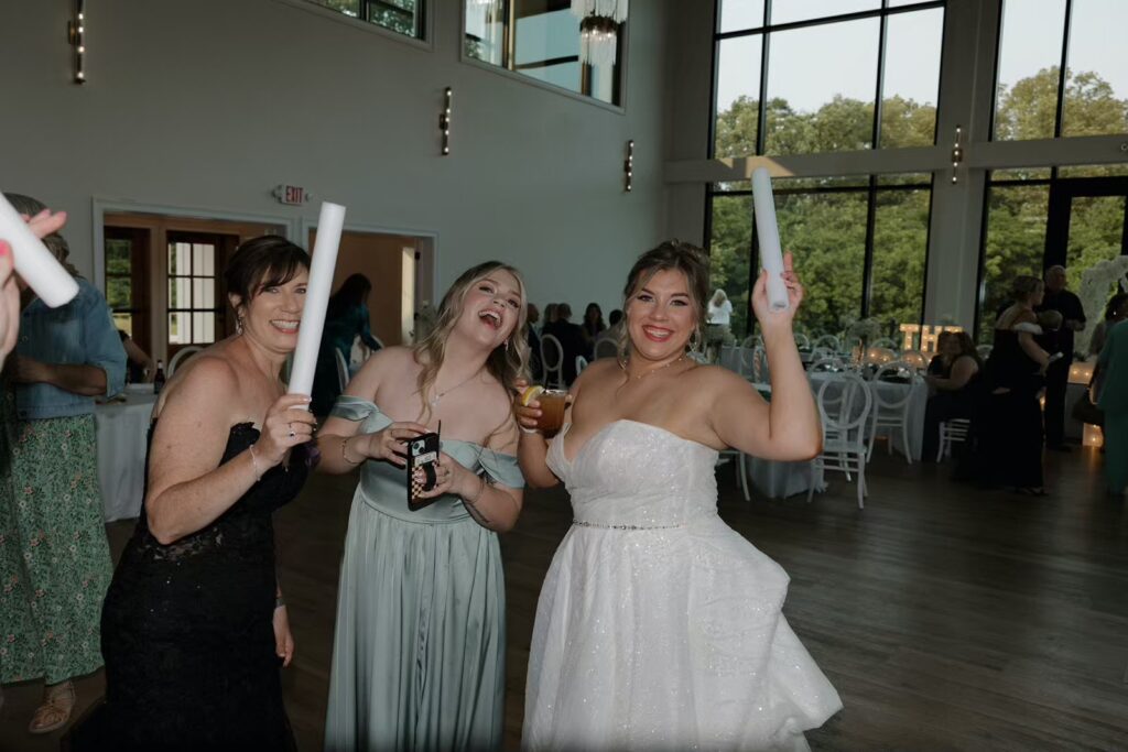 Reception at Nichols Heir wedding venue