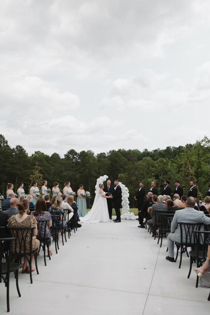 Nichols heir wedding venue ceremony